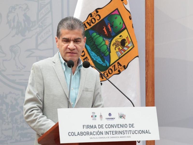 Destaca Coahuila en competitividad y seguridad, dice MARS en firma de convenio con COPARMEX