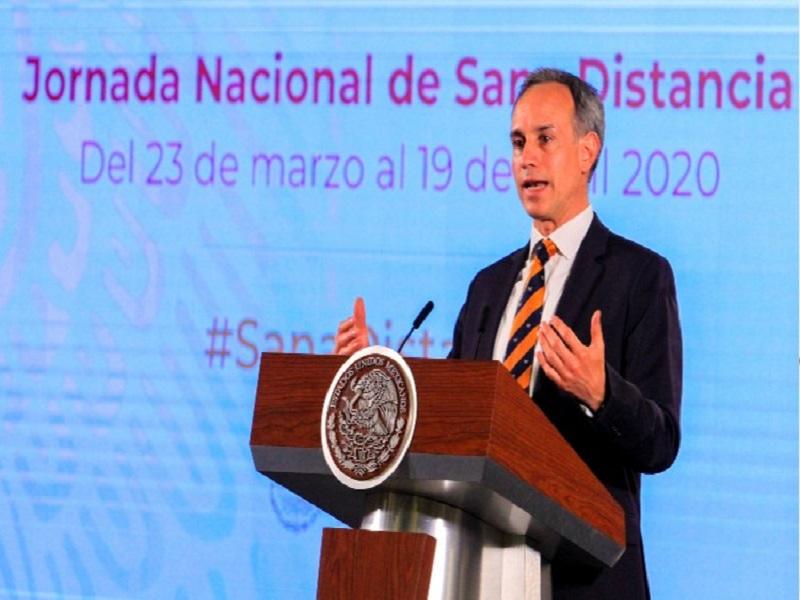 Secretar&iacute;a de Salud anuncia Jornada Nacional de Sana Distancia por coronavirus