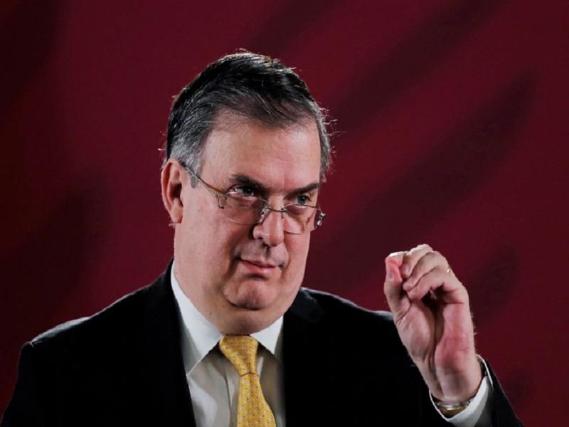 Pide Ebrard que presidente salvadore&ntilde;o informe sobre supuestos casos de coronavirus en vuelo 