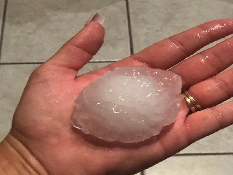 Tormenta con granizo azot&oacute; Piedras Negras y el norte del condado de Maverick (VIDEO)