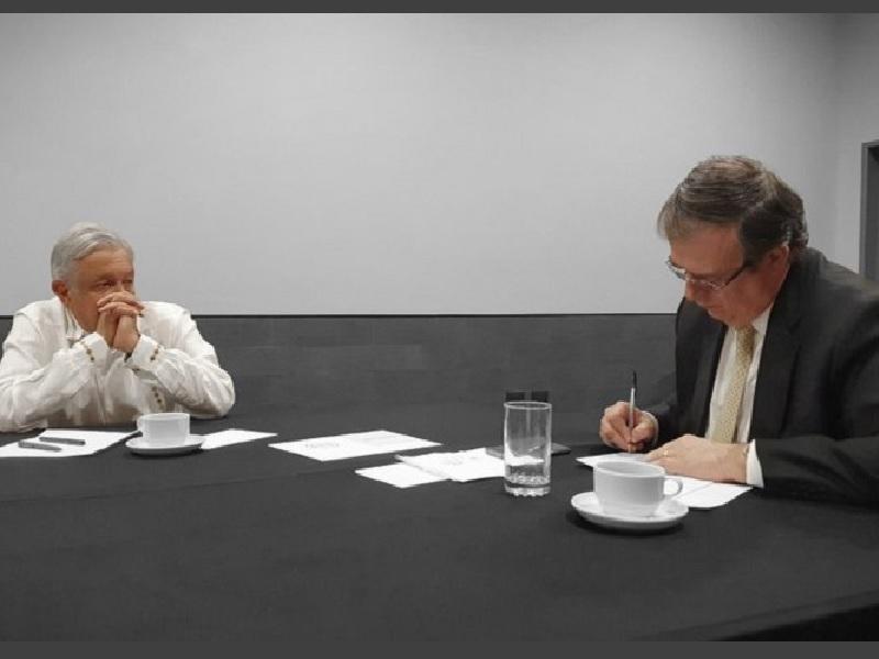 AMLO agradece a Trump su decisi&oacute;n de no cerrar la frontera
