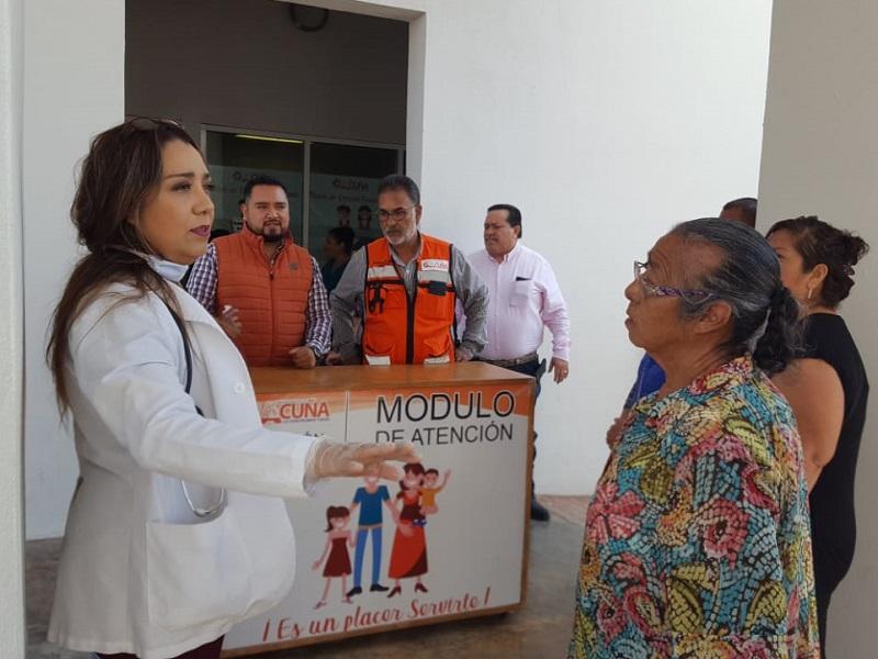 Con medidas preventivas inician la recepción de documentación para programas sociales en Acuña