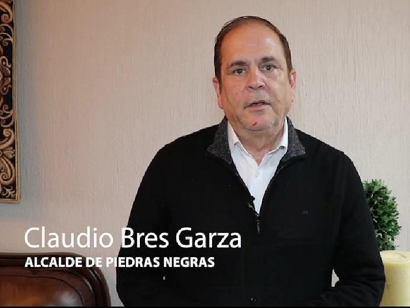 Detalla Claudio Bres acciones por confirmación de caso positivo de Covid 19 de residente de Piedras Negras (video)