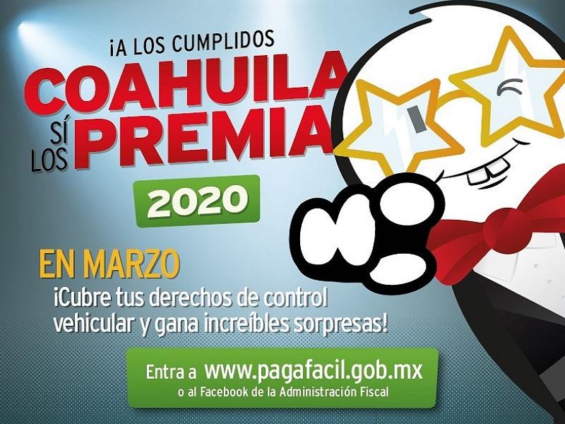 Son los &uacute;ltimos d&iacute;as para participar en campa&ntilde;a A los cumplidos Coahuila si los premia