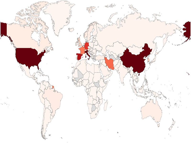 Coronavirus ha infectado a m&aacute;s de 417 mil personas en 185 pa&iacute;ses; suman 18 mil muertes 