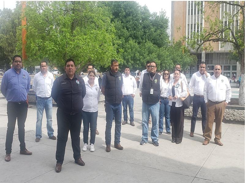 Se manifiestan trabajadores del IMSS en el HGZ 11, no les permiten retirarse a sus hogares (video)