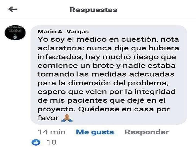 Desmienten supuesto brote de coronavirus entre trabajadores del parque e&oacute;lico en la sierra de Acu&ntilde;a