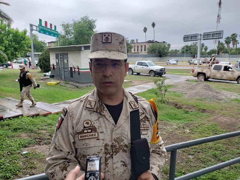 Ej&eacute;rcito apoya al INM y a la Guardia Nacional en la atenci&oacute;n a migrantes: General