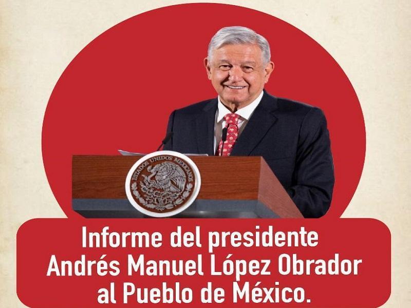 AMLO rendir&aacute; informe este domingo; presentar&aacute; plan econ&oacute;mico para enfrentar crisis del COVID-19