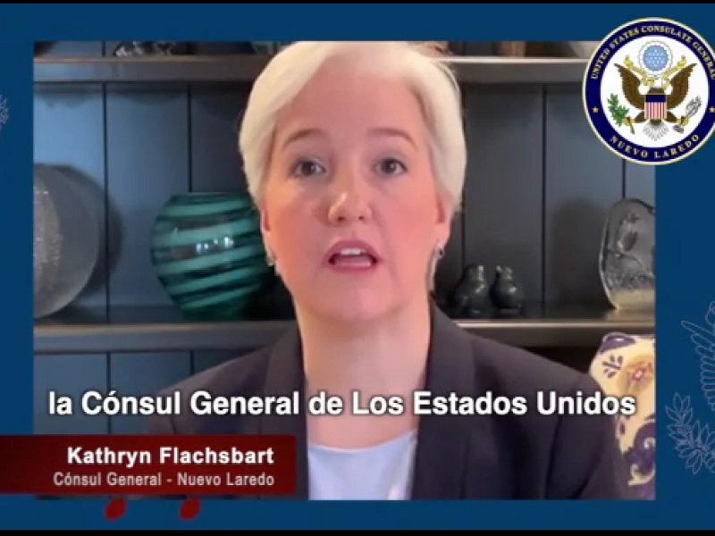 Pide Cónsul de EU en Nuevo Laredo evitar viajes internacionales y cruzar a la frontera con México (VIDEO)