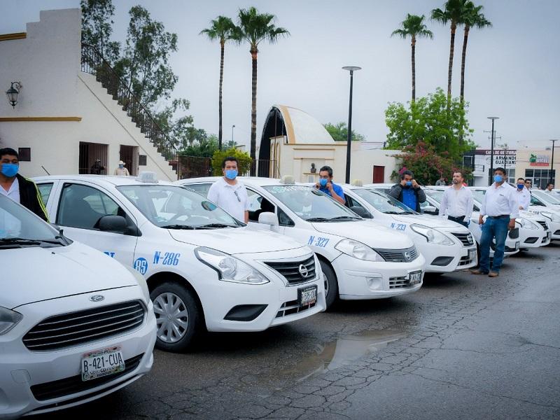 Sigue a la baja el servicio de taxi por el COVID-19, se trabaja al 30%: Concesionario