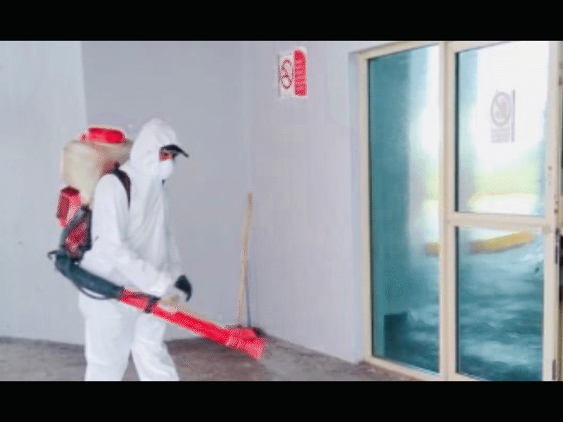 Sanitizan el Hospital General de Piedras Negras y el de Allende, tambi&eacute;n instalan filtro