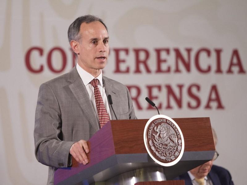 Pico de contagios de coronavirus ser&aacute; a finales de mayo y principios de junio: L&oacute;pez-Gatell