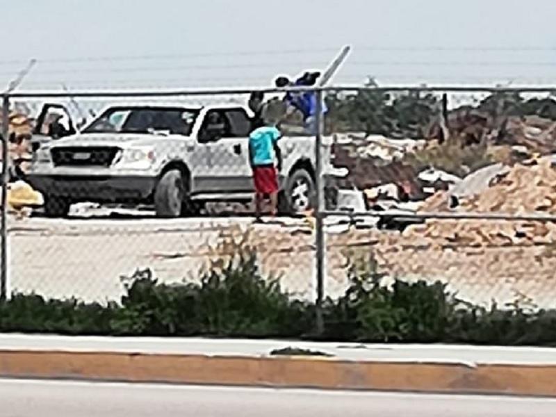 Multa patrulla ecol&oacute;gica a personas que tiraban escombro en &aacute;rea prohibida