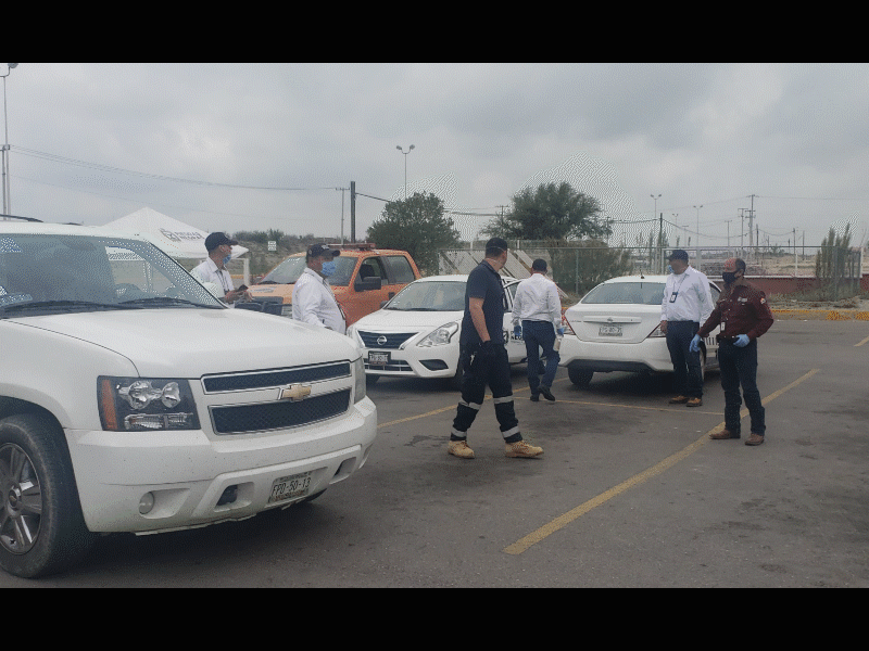 Trabajadores se manifestaron en forma pacifica, solicitaban la prueba pero nadie presenta s&iacute;ntomas: Jefe de Inspectores