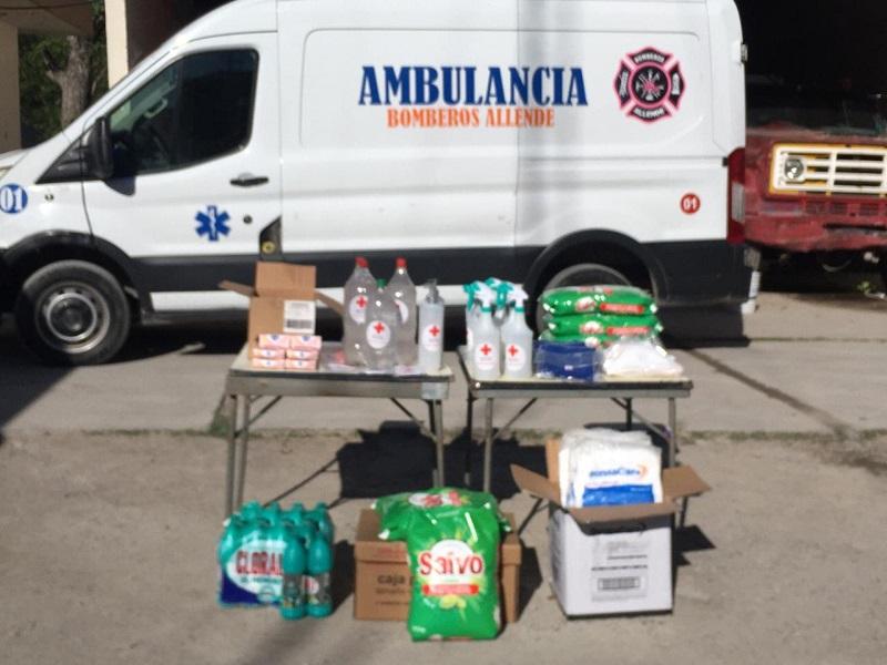 Dona Cruz Roja paquetes de protecci&oacute;n y sanitizantes ante contingencia por el Covid-19