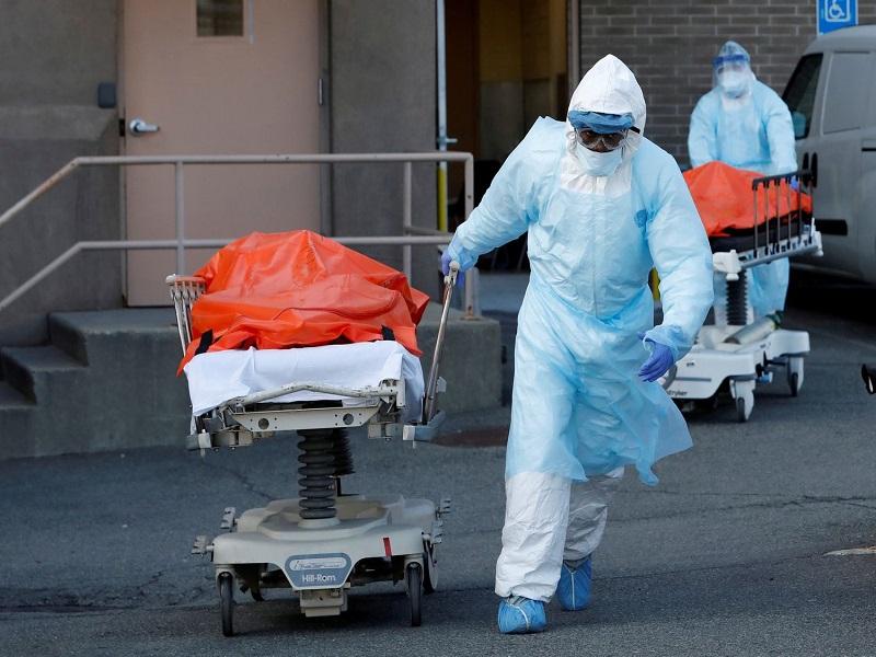 Registra EU m&aacute;s de 23 mil 600 muertes por COVID-19, la cifra m&aacute;s alta del mundo