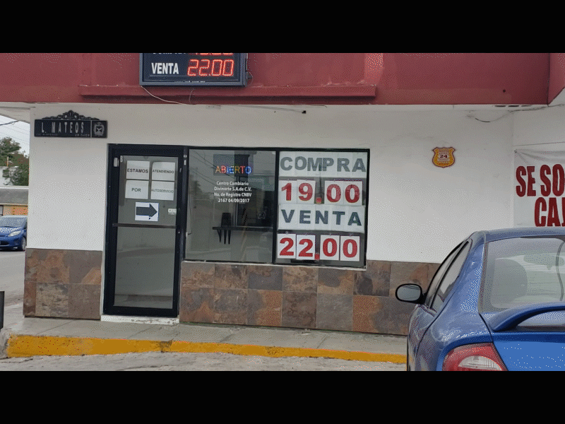 D&oacute;lar alcanz&oacute; r&eacute;cord hist&oacute;rico de 22 pesos en Piedras Negras, podr&iacute;a aumentar