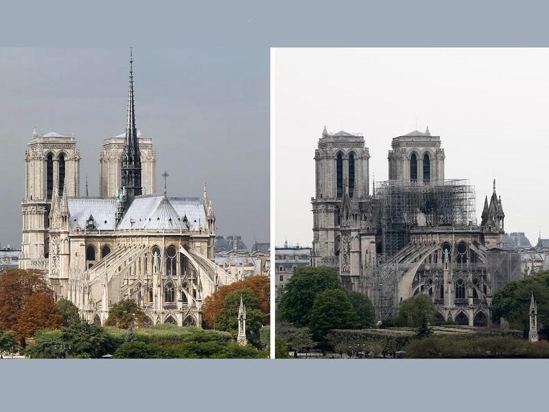 Un año después del incendio que devastó la catedral de Notre Dame