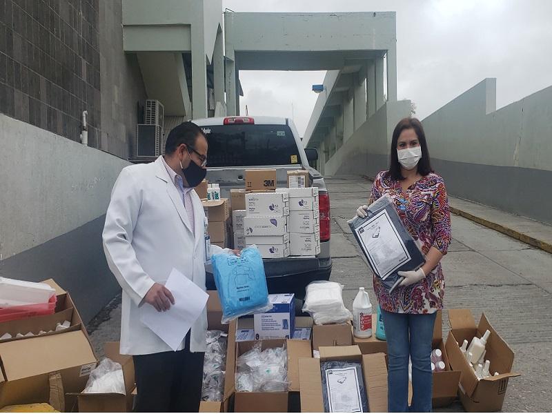 Asociaci&oacute;n Misiones Adona&iacute; entrega insumos de protecci&oacute;n personal en el HGZ 11 del IMSS (video)