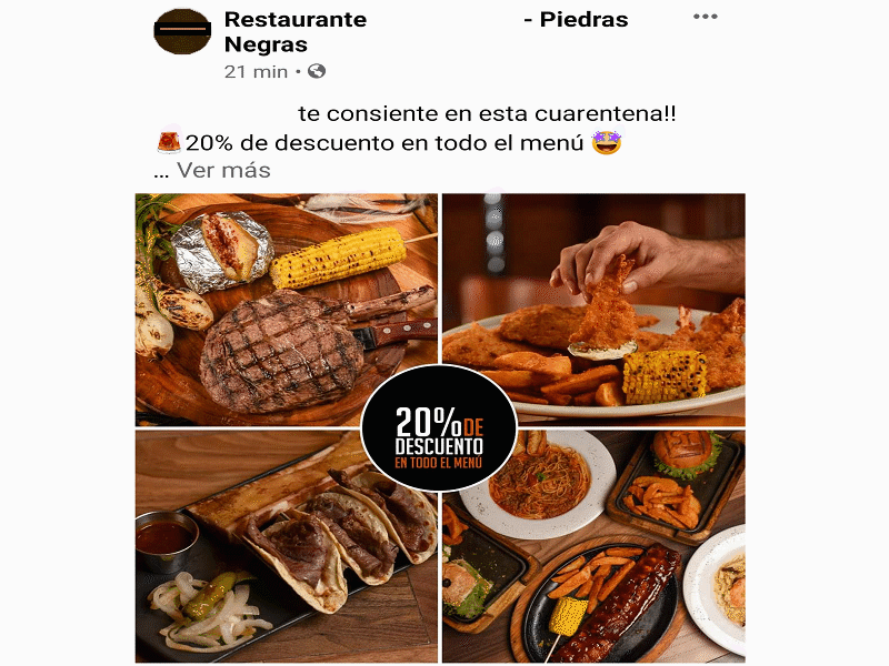 Restaurantes ofrecen descuentos para elevar sus ventas a domicilio 