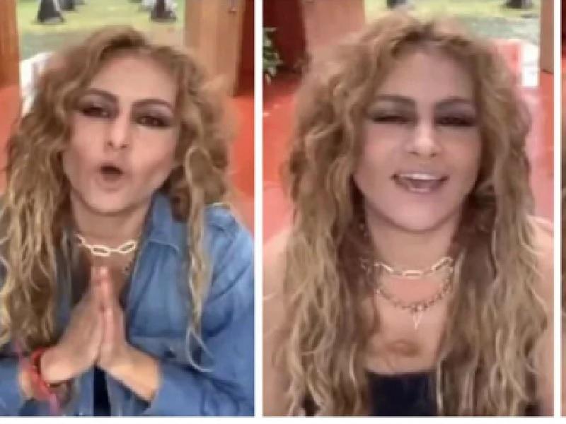 Mensaje de Paulina Rubio en un en vivo que preocup&oacute; a sus seguidores (video)