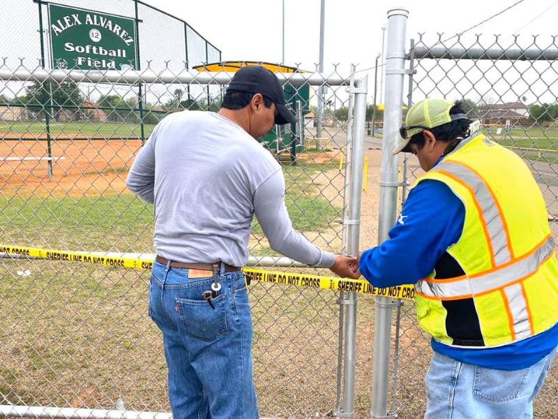 Siguen cerrados parques p&uacute;blicos de Eagle Pass, las restricciones sociales contin&uacute;an