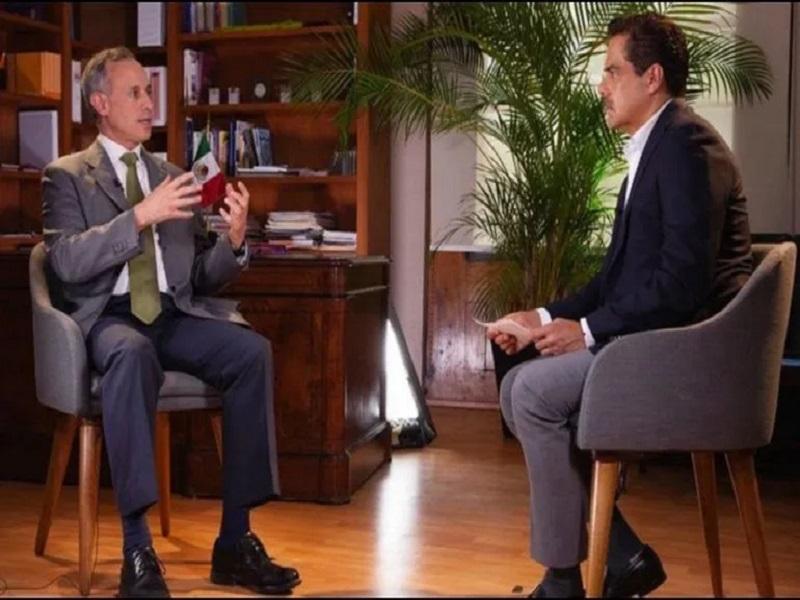 Nadie miente en cifras de coronavirus, afirma L&oacute;pez-Gatell en entrevista con Javier Alatorre 
