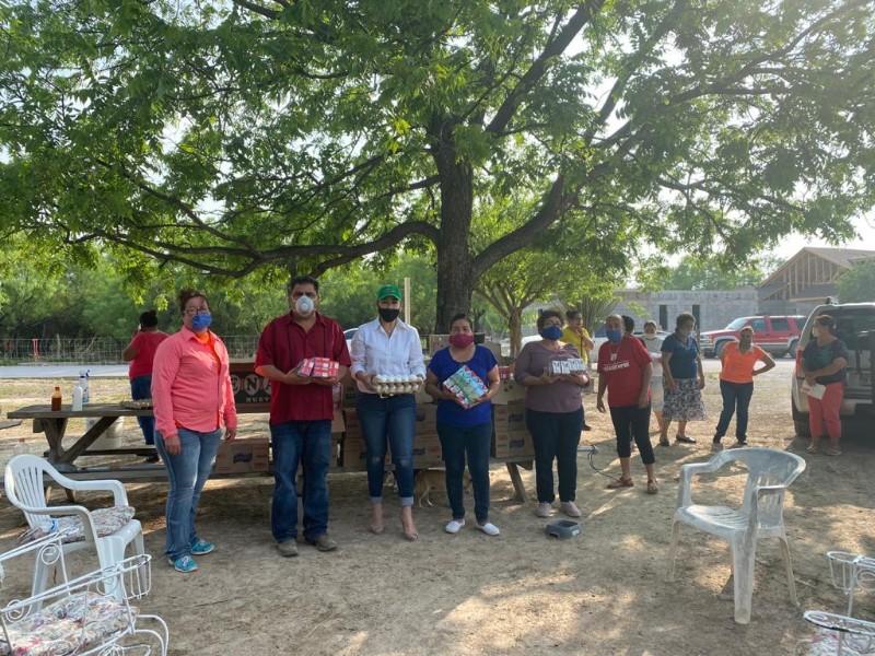 Entregan paquetes alimenticios ante contingencia por COVID-19 en Morelos