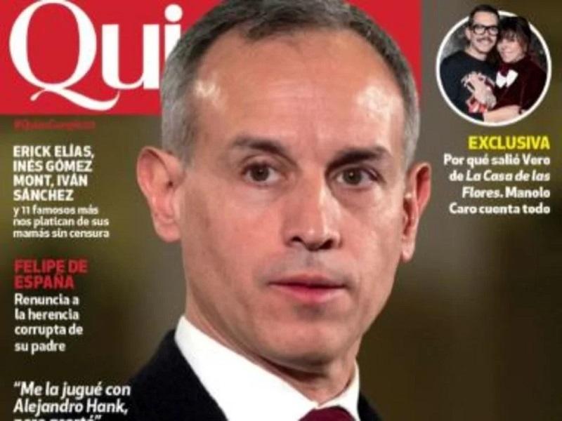 Llega Hugo L&oacute;pez-Gatell a la portada de la revista Qui&eacute;n como el rockstar inesperado de la 4T