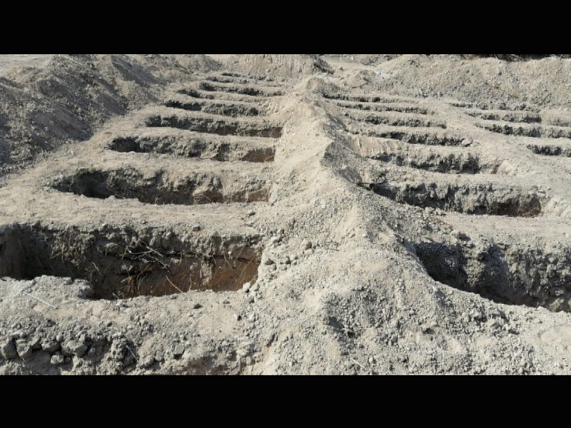 Preparan fosas en panteones de Piedras Negras para fallecidos por COVID-19