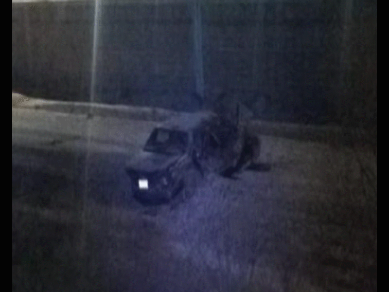 Vuelca monclovense en el tramo Piedras Negras-Nava, el auto tenía reporte de robo