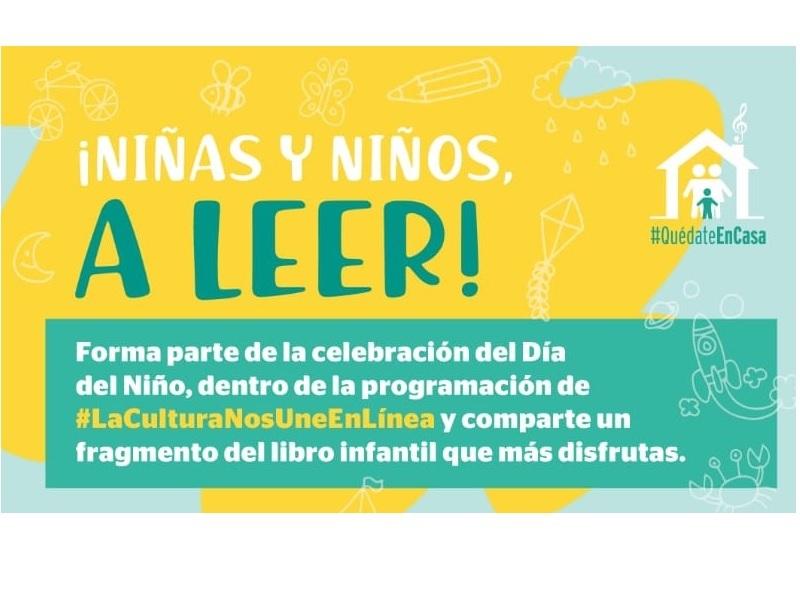Invita Coahuila a niñas y niños a celebrar su día leyendo