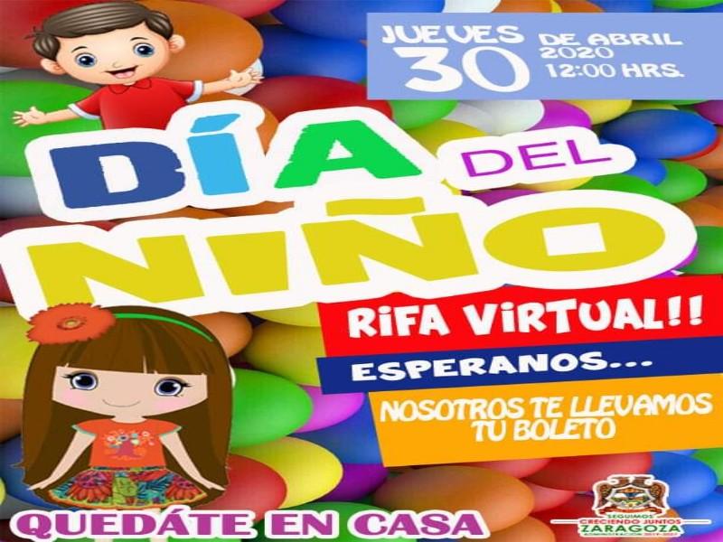 Preparan festejo virtual para el Día del Niño en Zaragoza