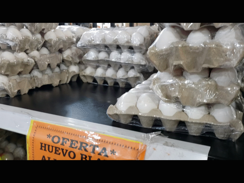 Baja el precio del huevo en Piedras Negras, cuesta menos de 70 pesos