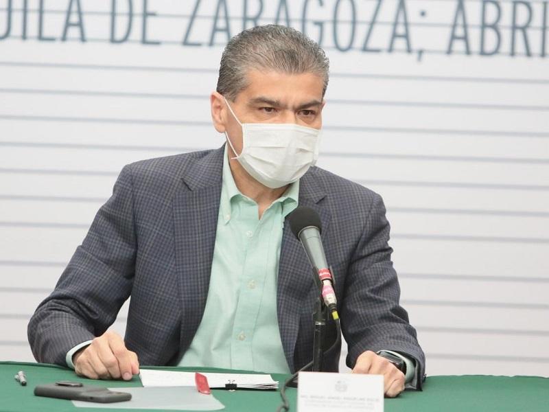 Coahuila en el TOP de transparencia por COVID 19: Riquelme