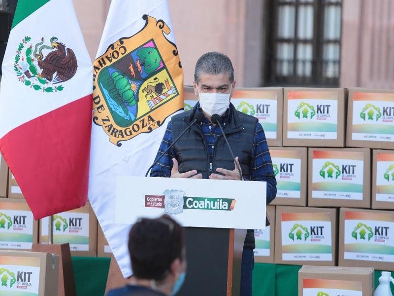 Apoyos de Coahuila ante contingencia han sido para todos los sectores: Miguel Riquelme