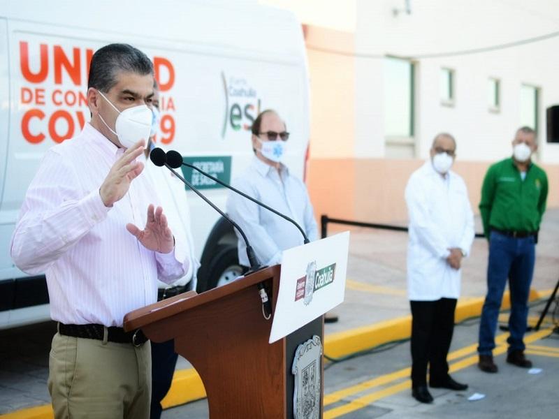 Entregó MARS equipamiento al Hospital General de Torreón para atención a pacientes con COVID-19