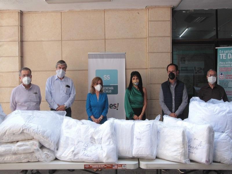 Hoteleros y voluntariado donan insumos a hospitales generales que atienden a pacientes con COVID-19