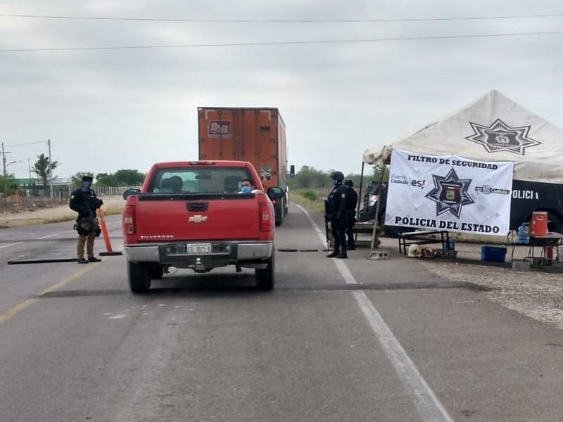 No paran operativos en brechas para evitar que el crimen organizado ingrese a Coahuila: SSP
