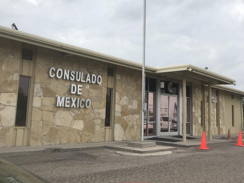 Esta semana reabre con restricciones el Consulado de México en Eagle Pass