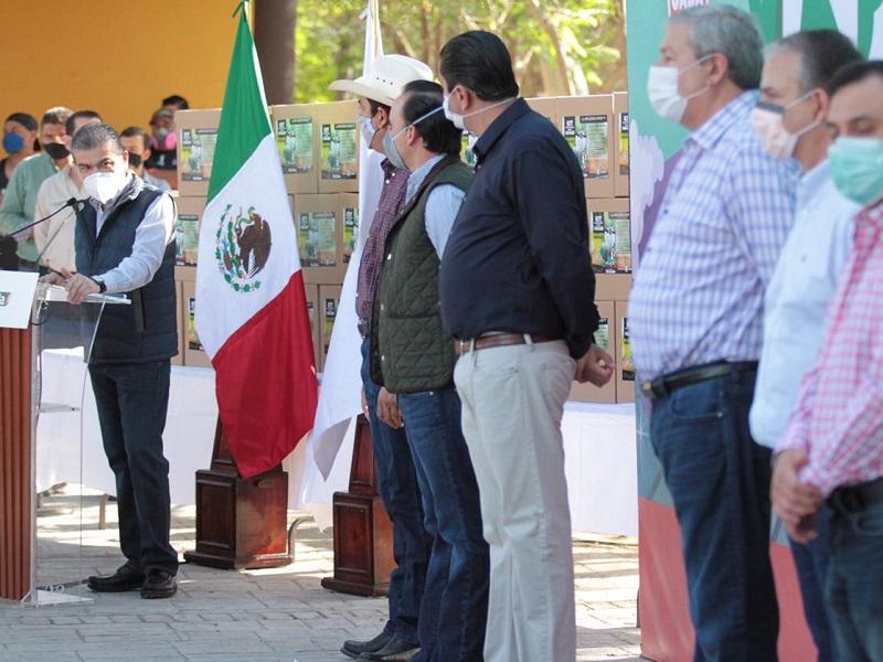 Inicia MARS entrega de 600 mil kits de sanitizaci&oacute;n para hogares de Coahuila