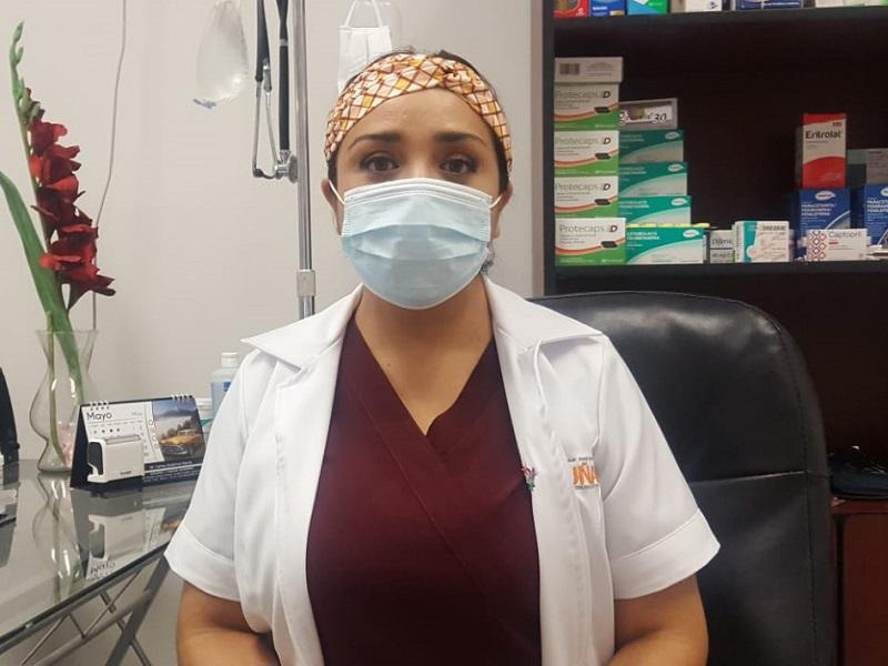 Llama Salud a mantener medidas preventivas para evitar m&aacute;s contagios de COVID-19 en Acu&ntilde;a