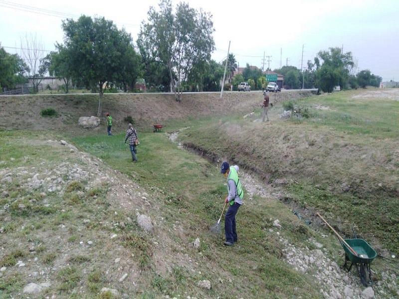 Municipio refuerza los trabajos de limpieza de los arroyos de Piedras Negras 