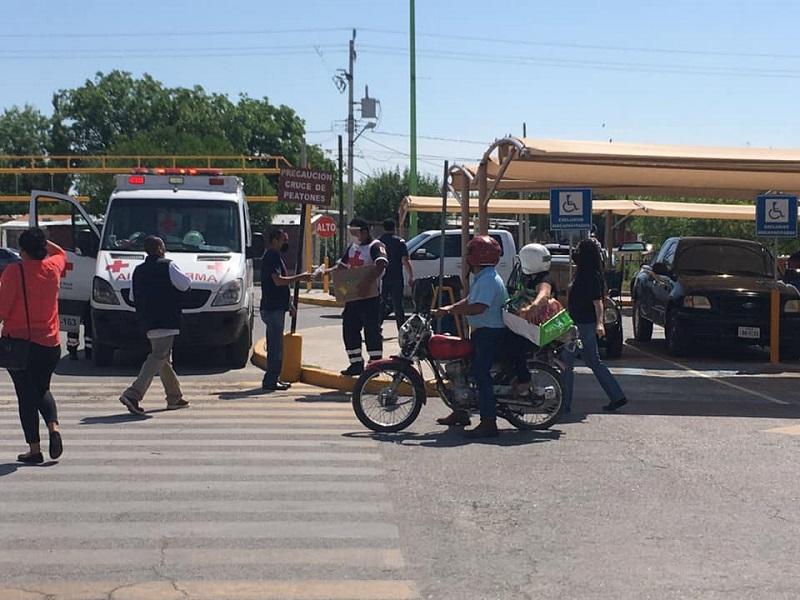 Alrededor de 2 mil 500 kits con caretas, guantes y cubrebocas entregar&aacute; la Cruz Roja en Piedras Negras (video)