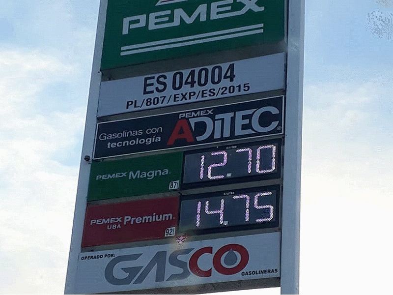 Son precios regionalizados, explica empresario por gasolina más cara en Piedras Negras que en otras fronteras 