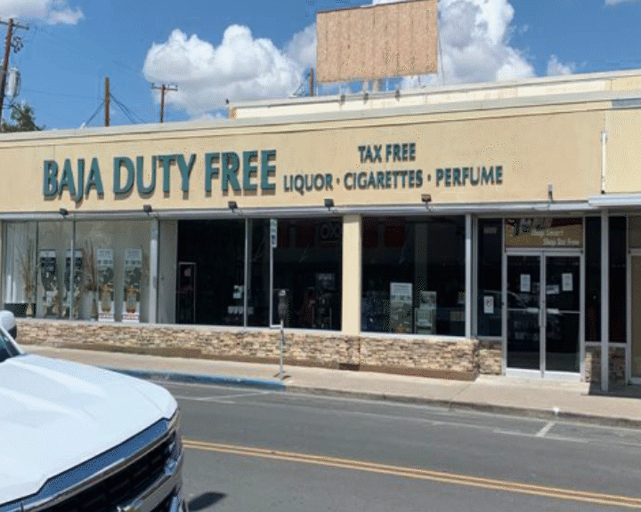 Sorprende cierre de la tienda Baja Duty Free por crisis del COVID-19 en Eagle Pass
