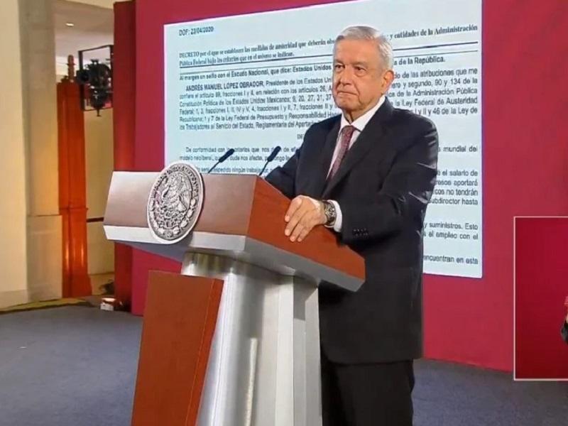 Pide AMLO a gobiernos estatales y municipales plan de austeridad; anuncia fondo de apoyo y gira