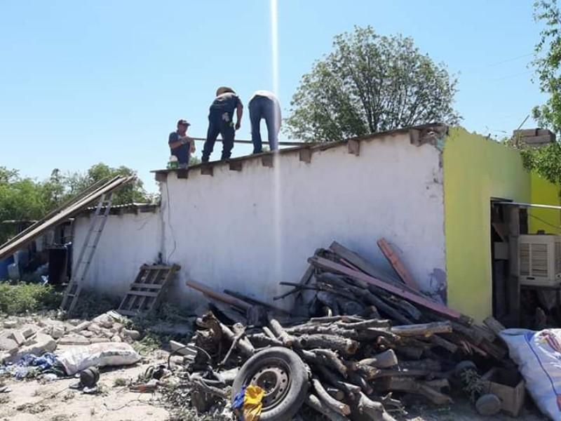 Siguen restableciendo servicios en comunidades rurales afectadas por tromba en Zaragoza