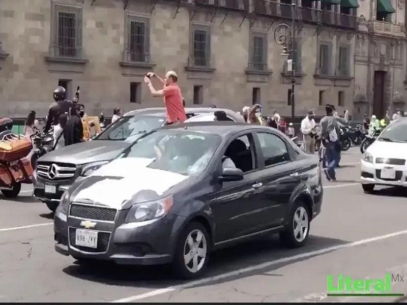 Protestan contra estrategia de salud en marchas antiAMLO en varios estados